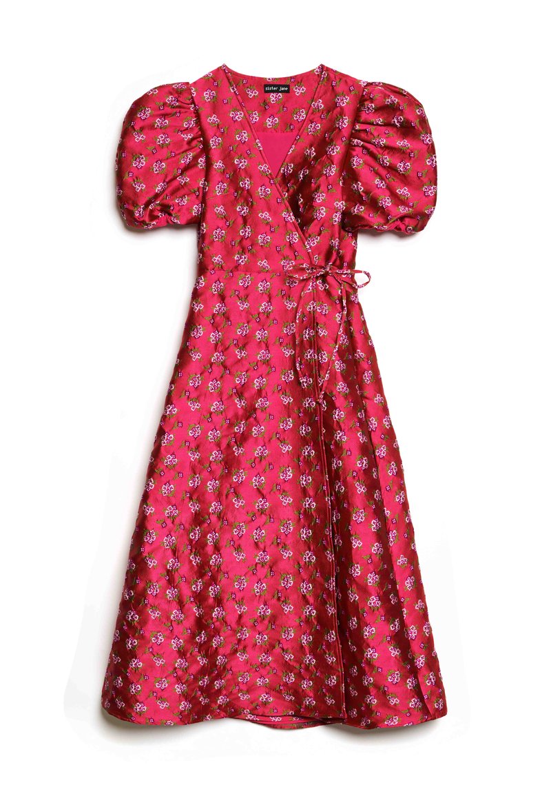 sister jane Cocktailjurk donkerroze sister jane Cocktailjurk donkerroze