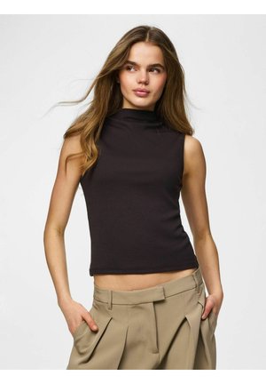 Pieces OBERTEIL PCALLY STEHKRAGEN - Top - hot fudge