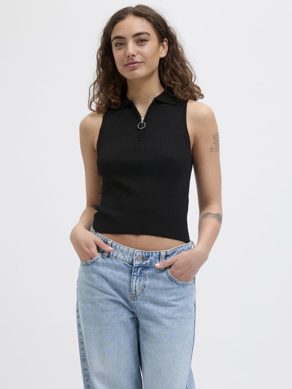 JXJAYCE ZIP NECK - Polo shirt