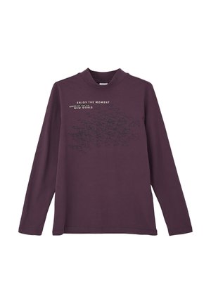 MIT STEHKRAGEN - Langarmshirt - lila
