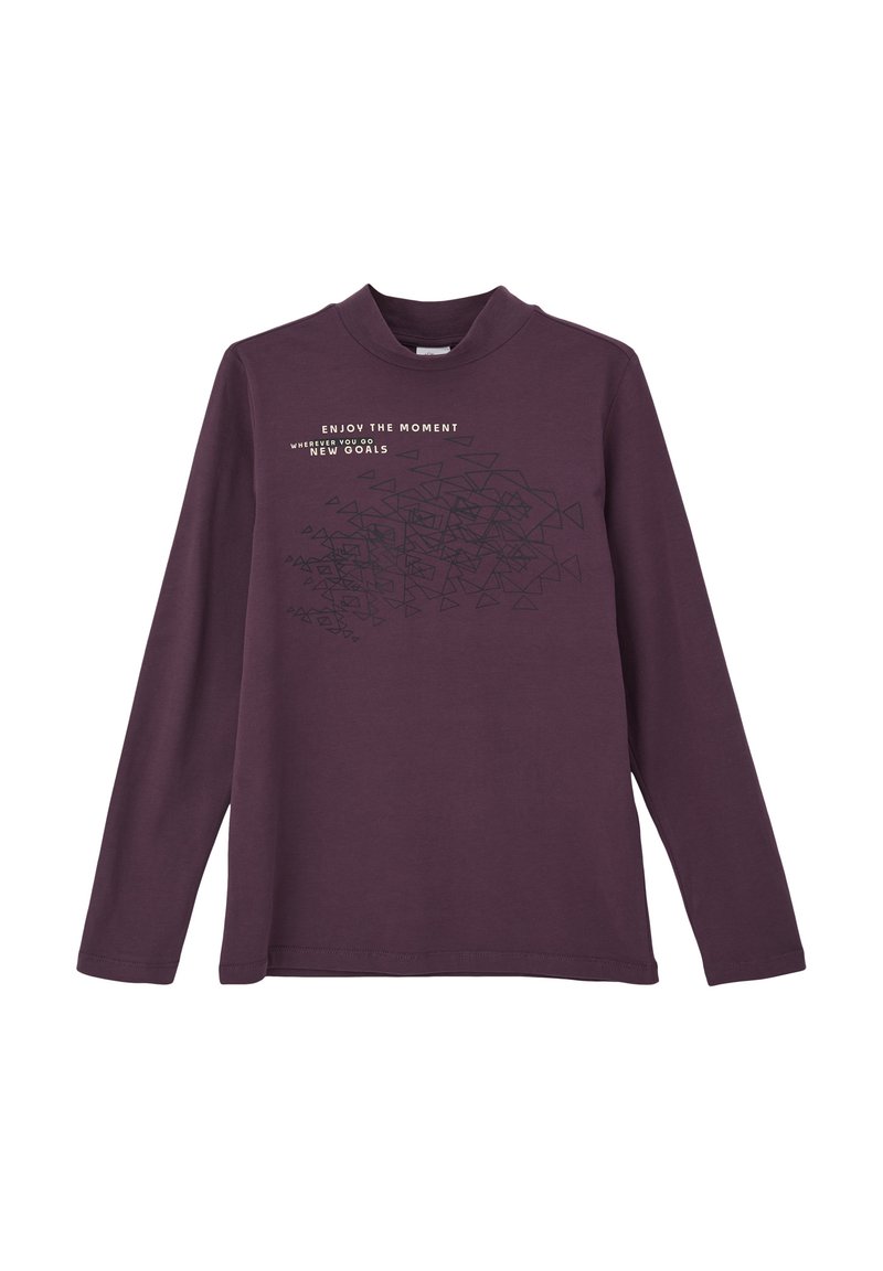 s.Oliver MIT STEHKRAGEN - Langarmshirt - lila