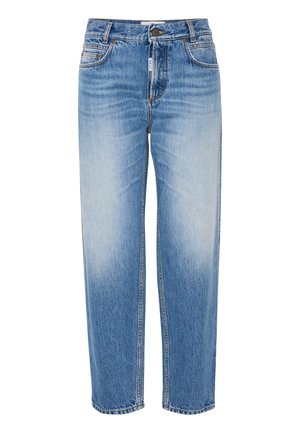 BAPAOLO - Relaxed fit jeans - meduim blue wash