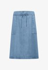 Jupe trapèze - light blue wash
