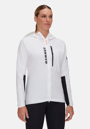 AENERGY WB HOODED - Løpejakke - white black