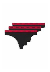 3 PACK STRIPE - String - black five