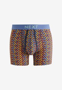 Next A FRONTS 10 PACK - Boxer alsónadrág - navy blue orange spot stripe