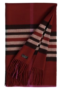 FRAAS PLAID KARO CASHMINK - Schal - rust