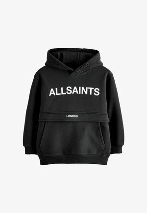 Pulover s kapuco - black