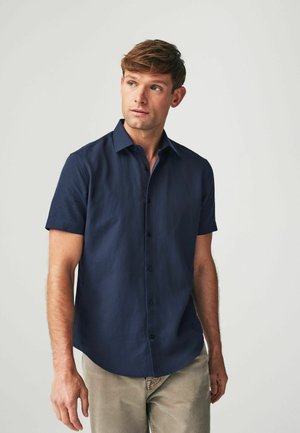 Next SHORT SLEEVE - REGULAR FIT - Camisa - navy blue