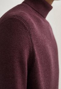 Massimo Dutti Strickpullover - bordeaux