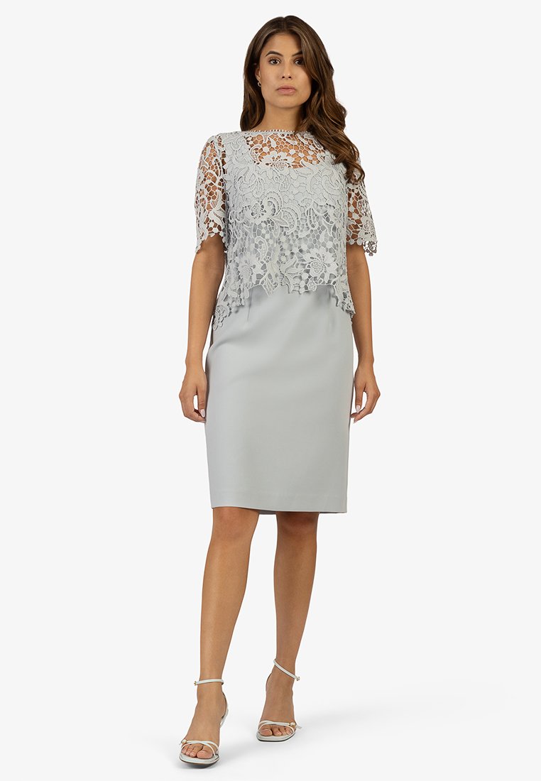 Apart Glamour Cocktailjurk lichtblauw Apart Glamour Cocktailjurk lichtblauw