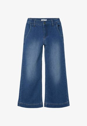 Flared Jeans - medium blue denim