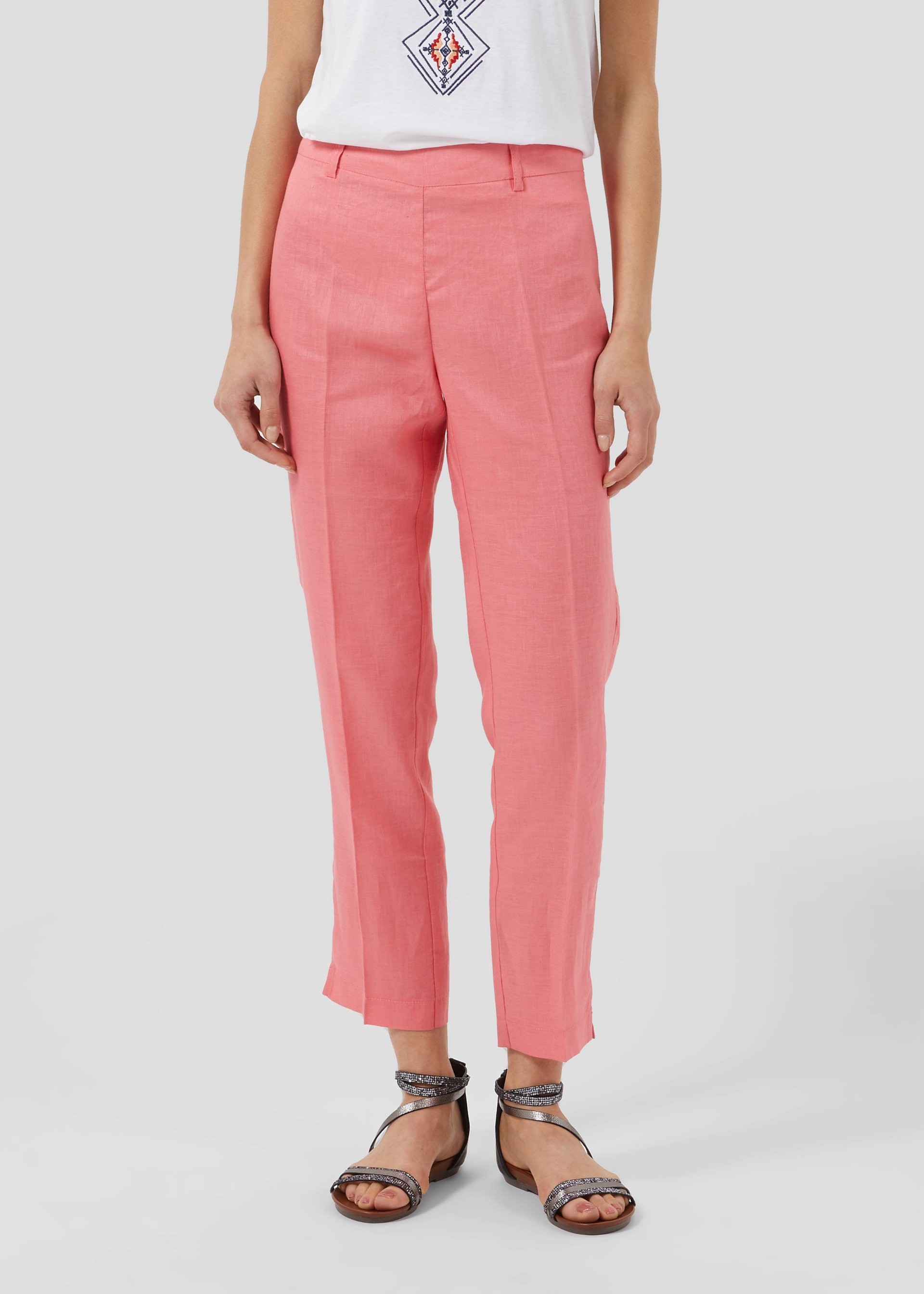 Conbipel Pantaloni - cipria scuro/fuxia - Zalando.it