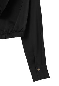 Calliope CON CAPPUCCIO  - Bluse - nero