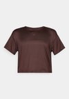 NAGINO FLEX  SHORT SLEEVE TOP - Camiseta deportiva - coffee