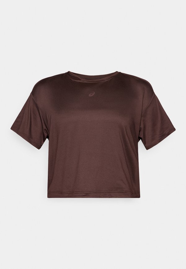 NAGINO FLEX  SHORT SLEEVE TOP - Sports T-shirt - coffee4