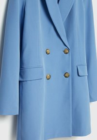 Stradivarius Kort kappa / rock - light blue