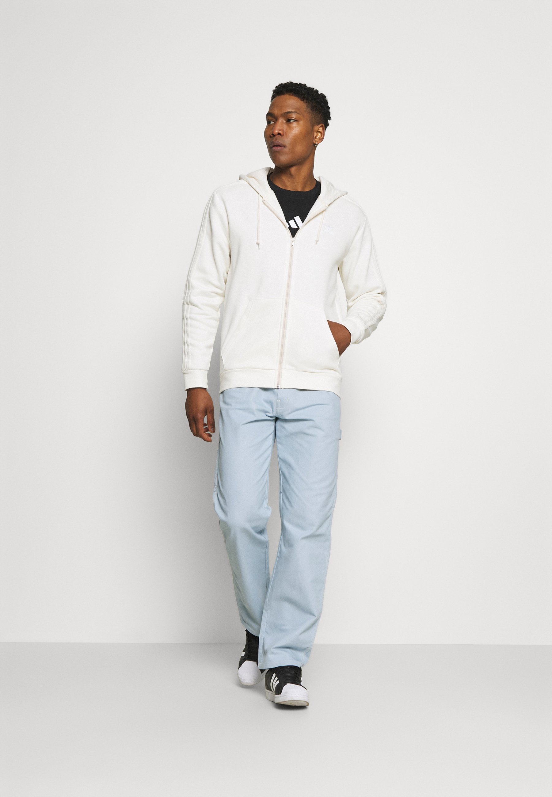Women ADICOLOR 3-STRIPES FULL-ZIP NO-DYE HOODED TRACK TOP - Zip-up sweatshirt Women ADICOLOR 3-STRIPES FULL-ZIP NO-DYE HOODED TRACK TOP - Zip-up sweatshirt