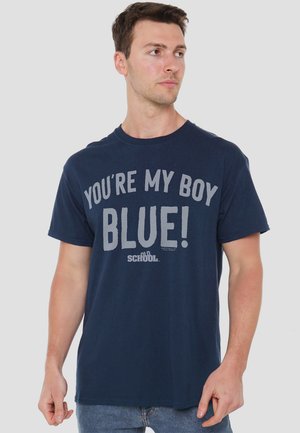 OLD SCHOOL THE MY BOY - Print T-shirt - dark blue