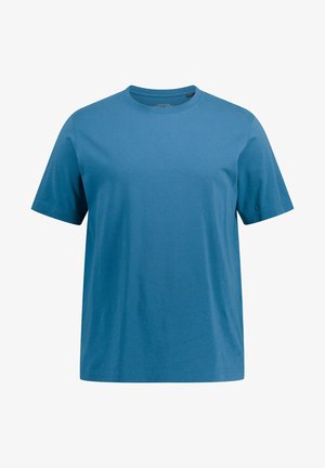 JP1880, RUNDHALSAUSSCHNITT - T-shirt basic - ocean blue
