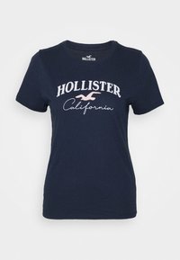 T-shirt estampada - navy