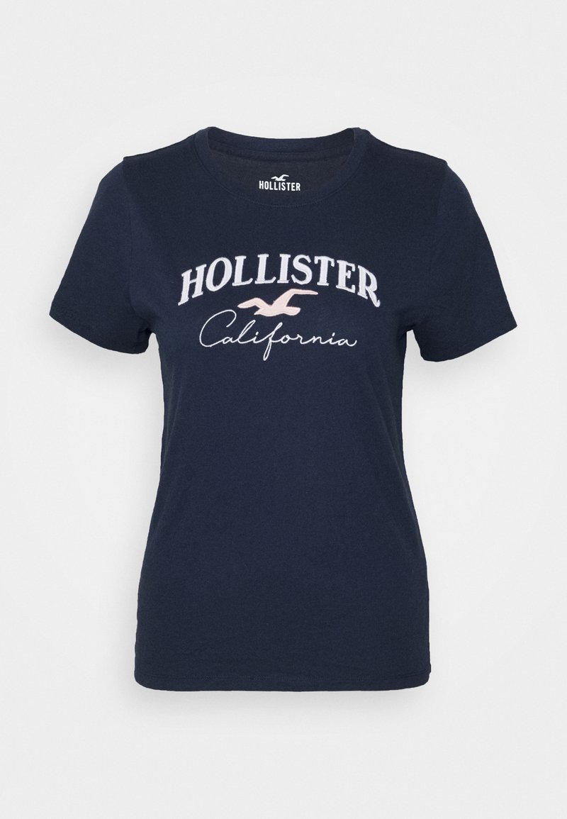 Hollister Co. Camiseta estampada - navy/azul marino -