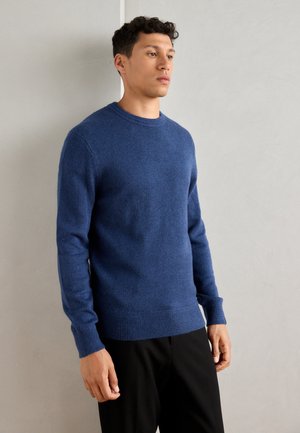 Scotch & Soda REGULAR FIT CREW NECK - Trui - insignia blue