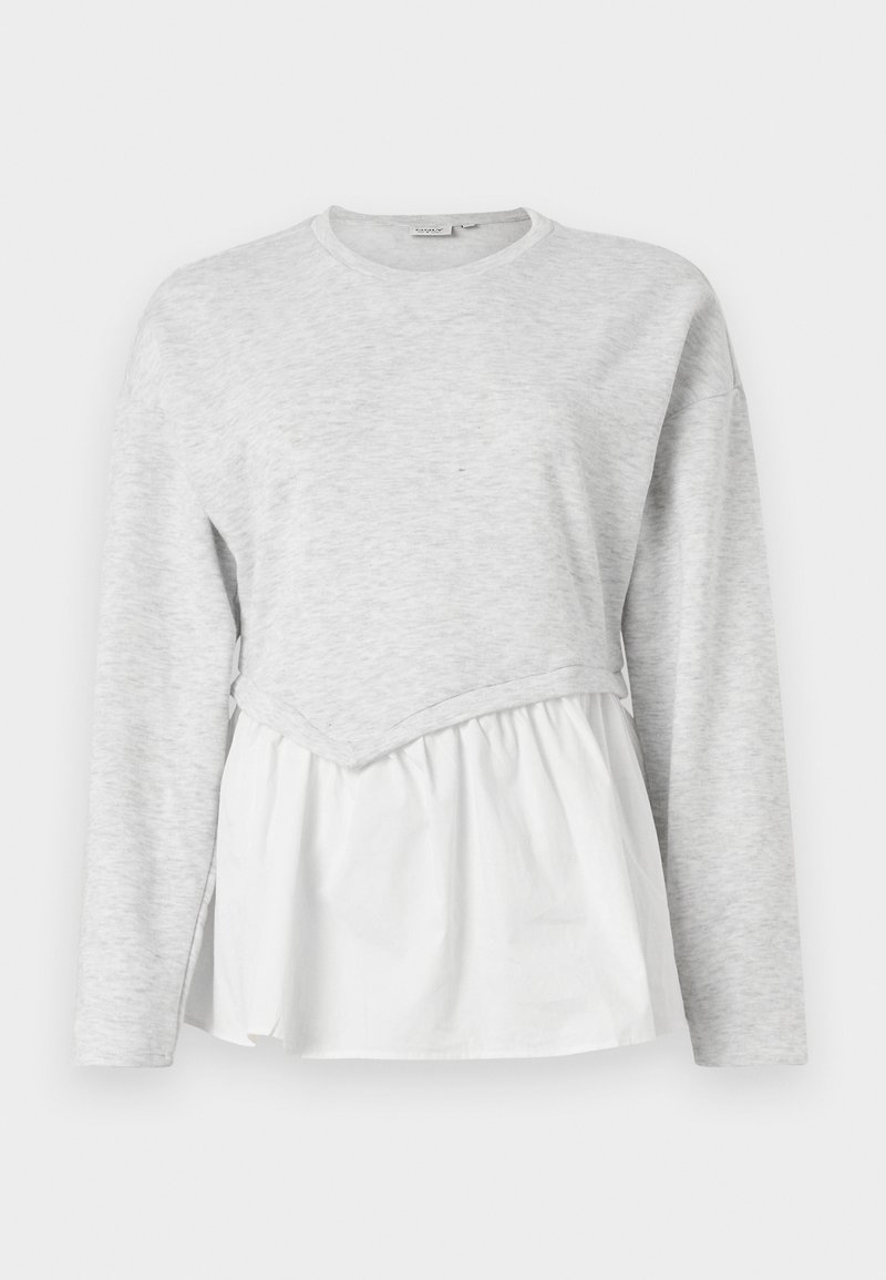 Only Sweater lichtgrijs Only Sweater lichtgrijs