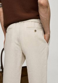 Mango Broek - off-white
