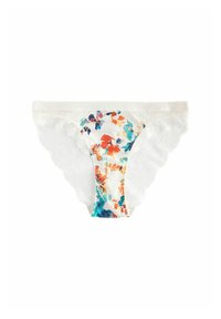 Non sélectionné, white orange floral print