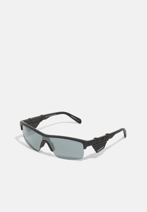Sunglasses - matte black/grey mirror black