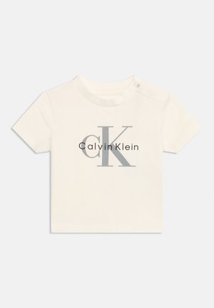 Calvin Klein Jeans, MONOLOGO UNISEX - T-shirts med print - tofu