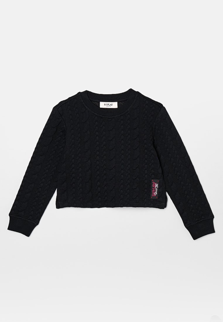 Replay Sweater zwart