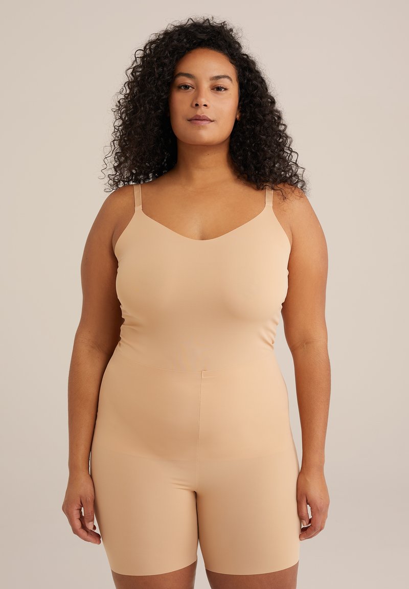 WE Fashion Shapewear beige/marrón claro