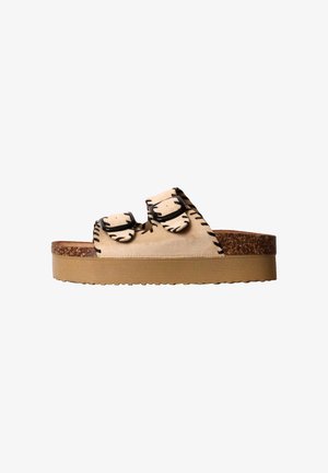 Super Mode, MULES À ENFILER SUPER MODE INIA - Muiltjes - beige
