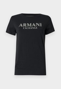Print T-shirt - black