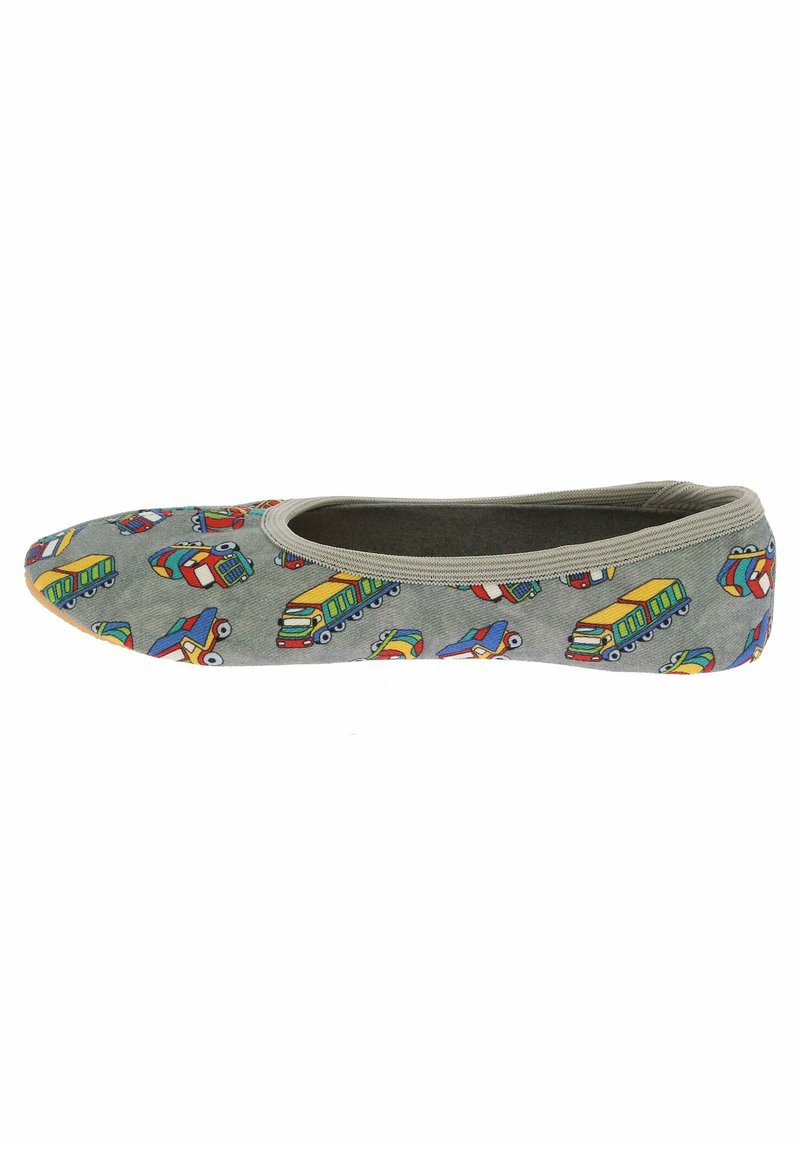 Kinder Sneaker | Beck LKW Hausschuh grau - SZ75091 Kinder Sneaker | Beck LKW Hausschuh grau - SZ75091