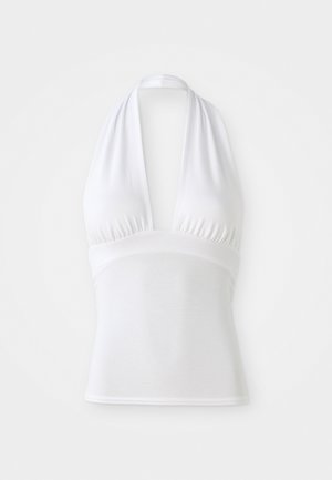 Weekday DEEP HALTERNECK - Tops - white