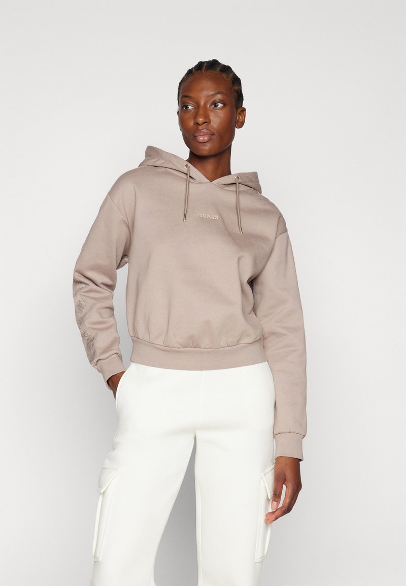 Guess - STACIE HOODED  - Hoodie - weathered grey, Enlarge