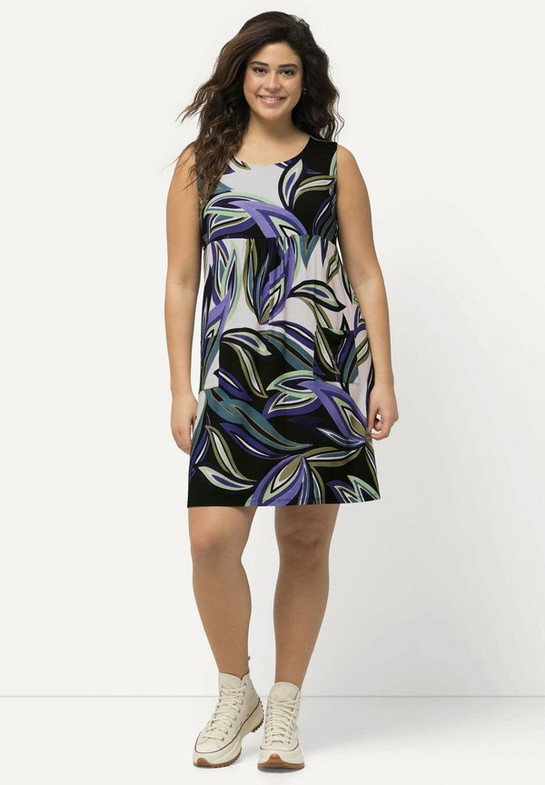 LEAF SLEEVELESS SWING  - Freizeitkleid - light champagne