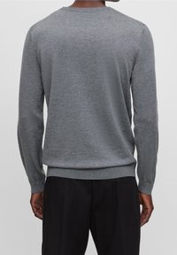 BOSS Strickpullover - grey