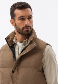 Ombre QUILTED - Weste - brown