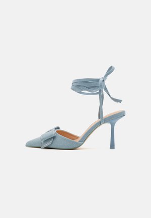 Klassiska pumps - blue denim