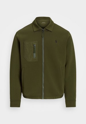 Sudadera con cremallera - olive