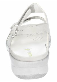 Waldläufer Riemensandalette - silber