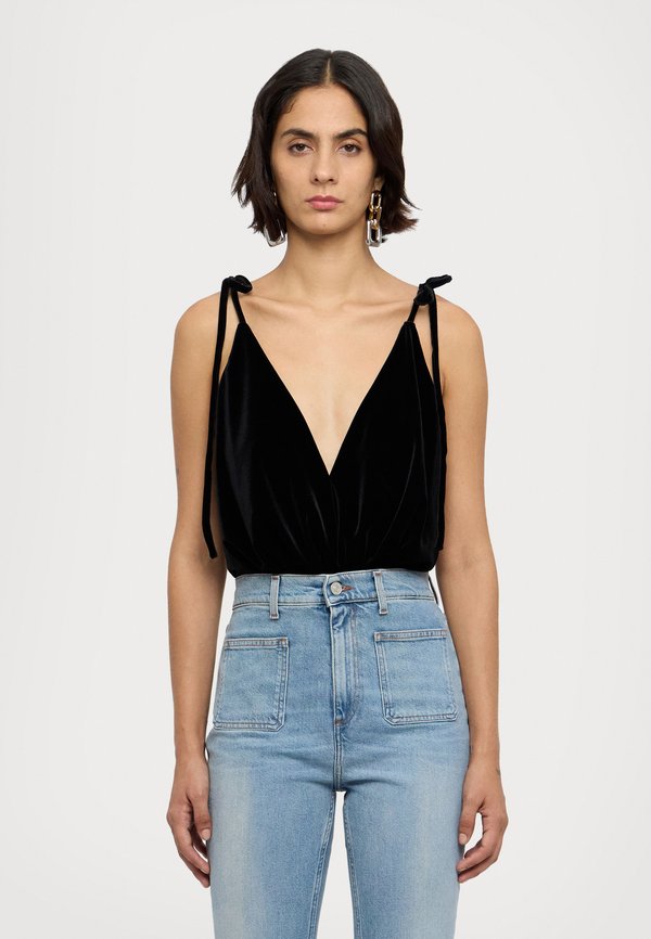 ONCE IN A BLUE MOON THONG BODYSUIT  - Top3