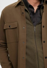 Selected Homme SLHJACKIE JACKET  - Skjorter - dark earth