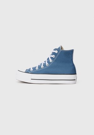CHUCK TAYLOR ALL STAR - Korkeavartiset tennarit - slacker blue/white/black