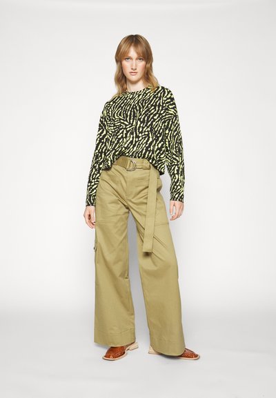 Proenza Schouler White Label Πουλόβερ - black/lime