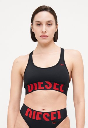 RACE BRALETTE POP - Bikini pezzo sopra - black